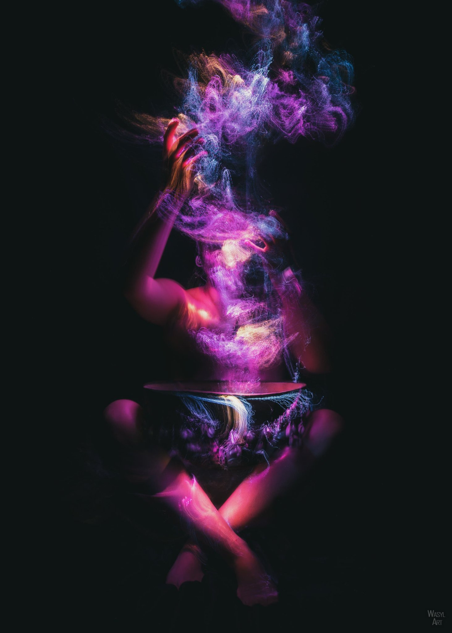 Wasyl Art Captures the Soul’s Energy with Light Painting (NSFW)