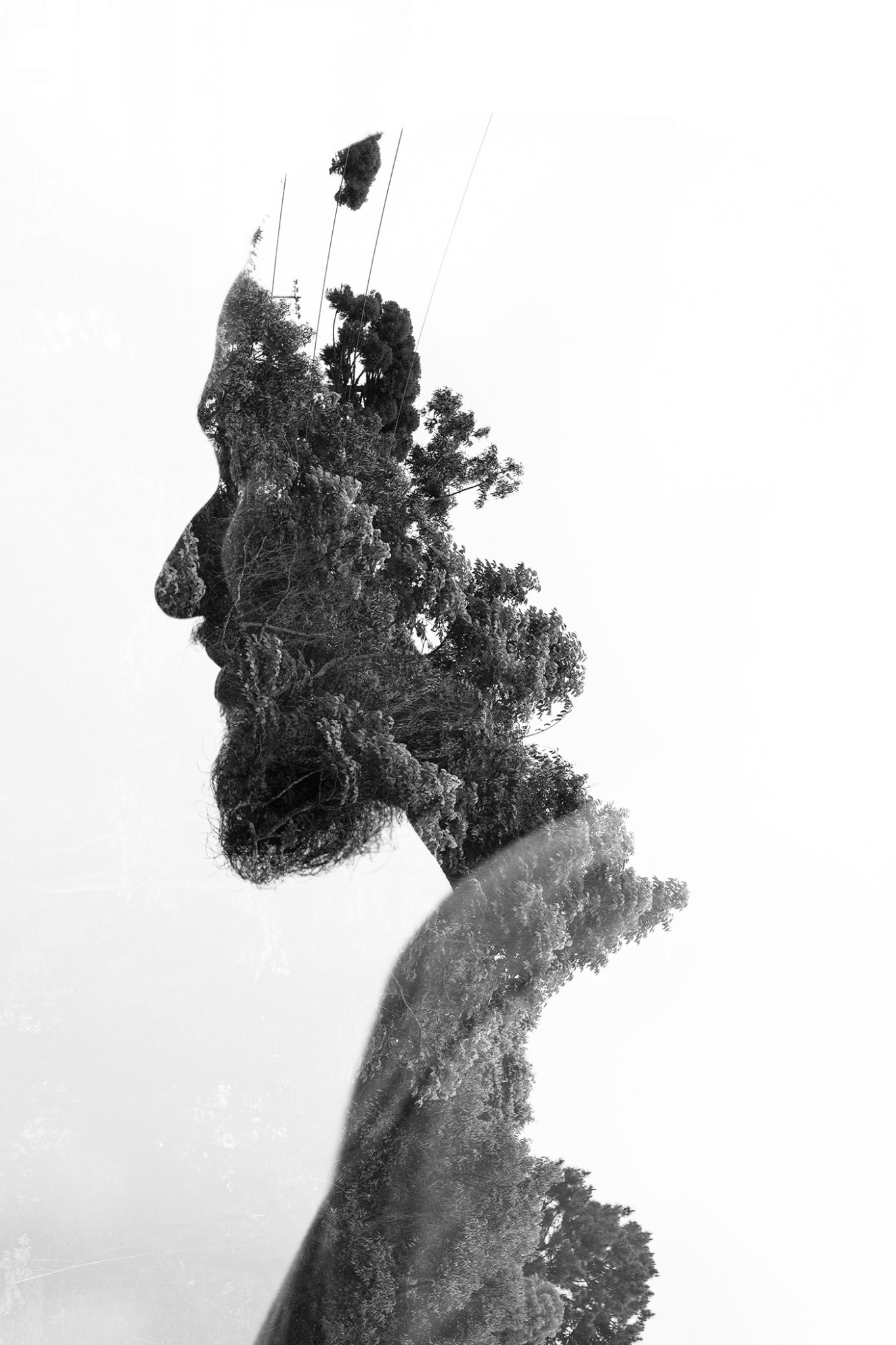 Gorgeous In-Camera Double Exposures by Luciano Meirelles