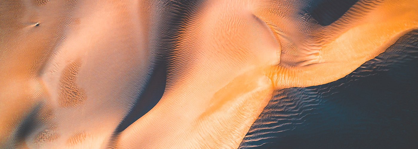 Kevin Krautgartner Plays with Light and Shadow in Aerial Photos of Dunes