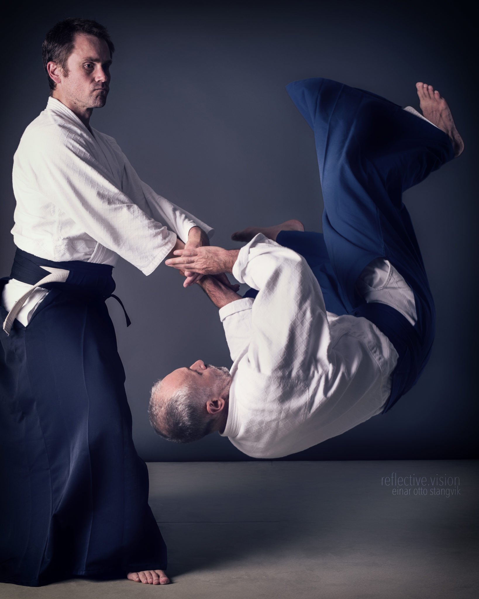 Creating Motion Stopping Photos of Aikido Competitors