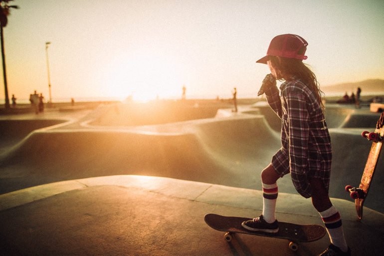 André Josselin: Beautiful Skate Scenes Against Venice Beach Sunset