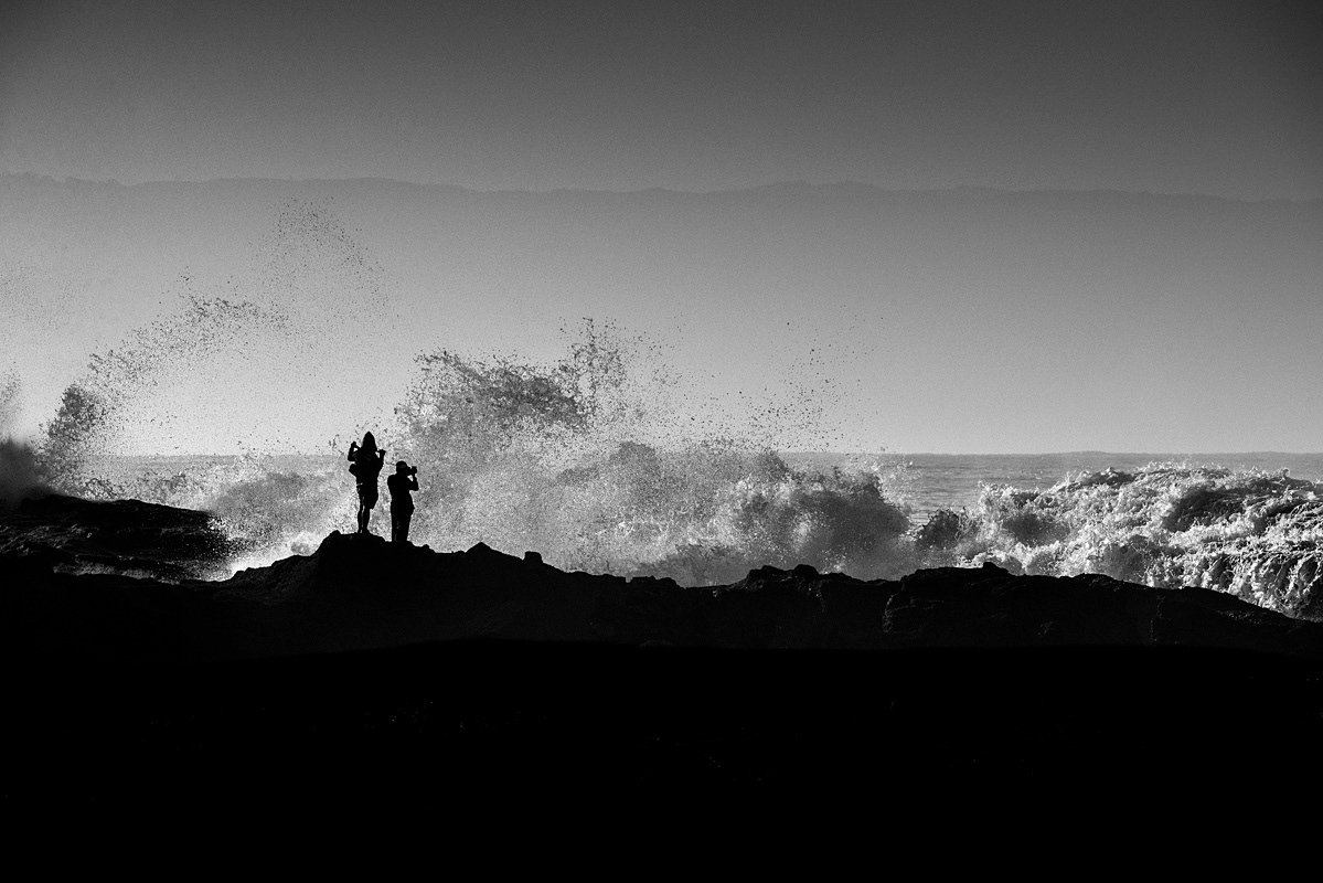 Hengki Koentjoro's Black and White Showcase of Mighty Waves