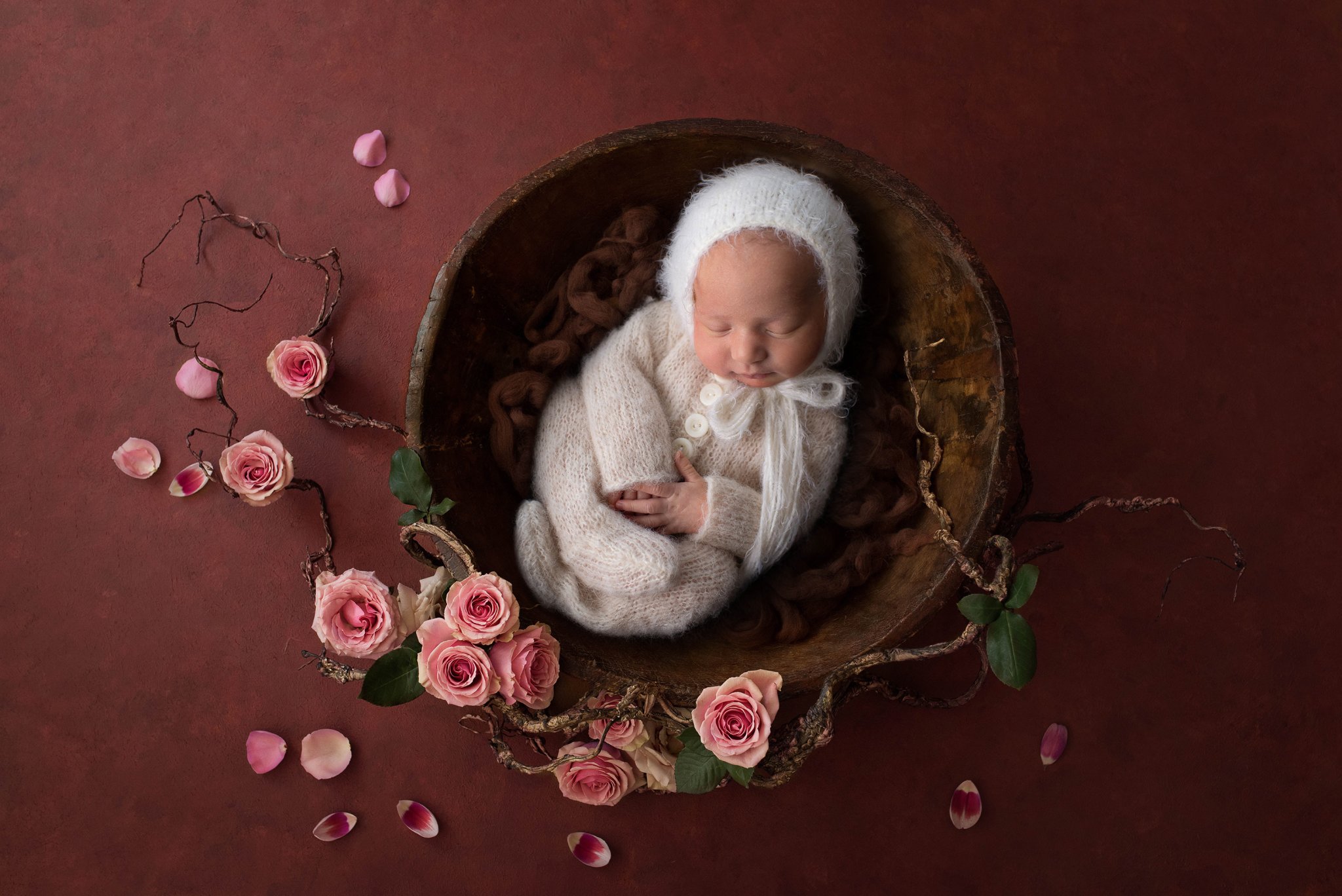 Creative and Heartwarming Newborn Portraits by Amanda Steinbacher