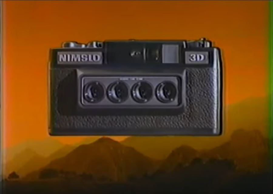 This Commercial Depicts the Nimslo 3D Camera as a "Miracle"