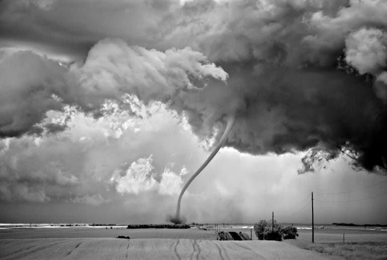 Learn Why Mitch Dobrowner Sees Extreme Weather Better in Monochrome