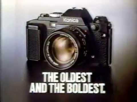 This Commercial Reminds of Konica as "The Oldest and the Boldest"