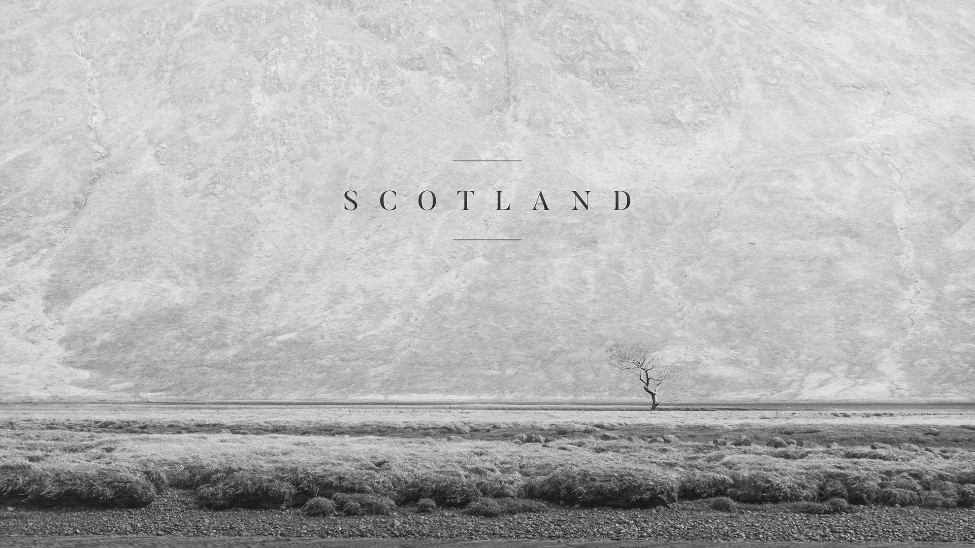Philipp Apler Showcases the Beauty of Scotland in Moody Black and White