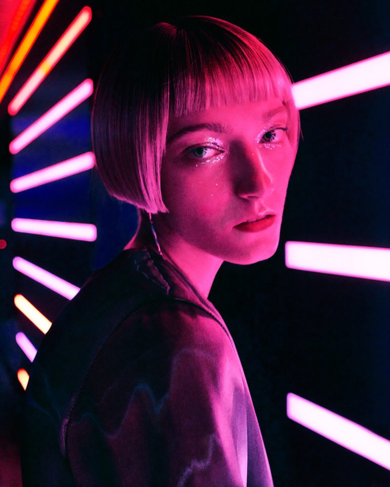 Elizaveta Porodina's "Neon Night" is a Blade Runner-Inspired Masterpiece