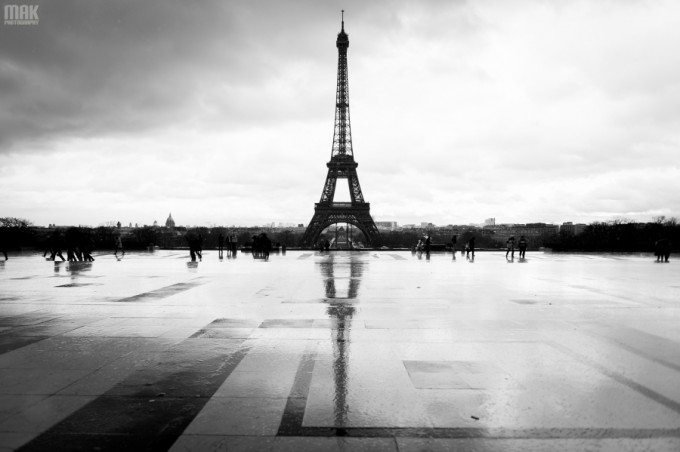 Mike Kandel: Paris in Monochrom