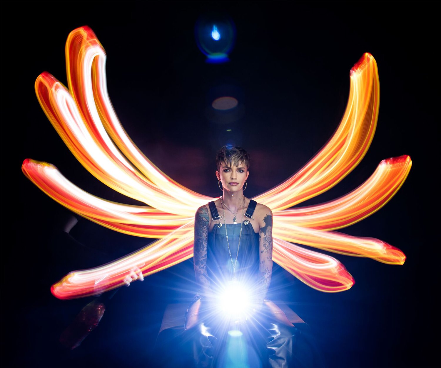 These Light Painting Portraits from Jason D Page Are for iHeartRadio