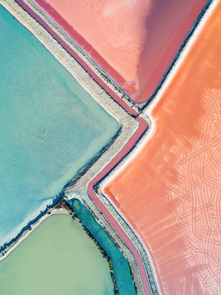 Kevin Krautgartner Reveals the Pastel Beauty of Australia's Salterns