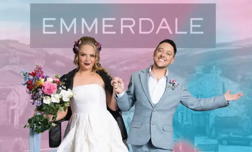 Emmerdale’s first trans wedding sends ‘beautiful’ message, says star