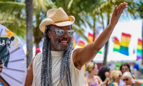 Billy Porter recalls coming of age during the AIDS crisis in emotional speech at Miami Beach Pride