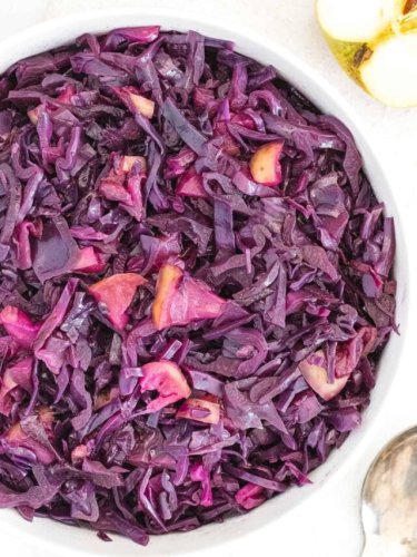 Braised red cabbage story