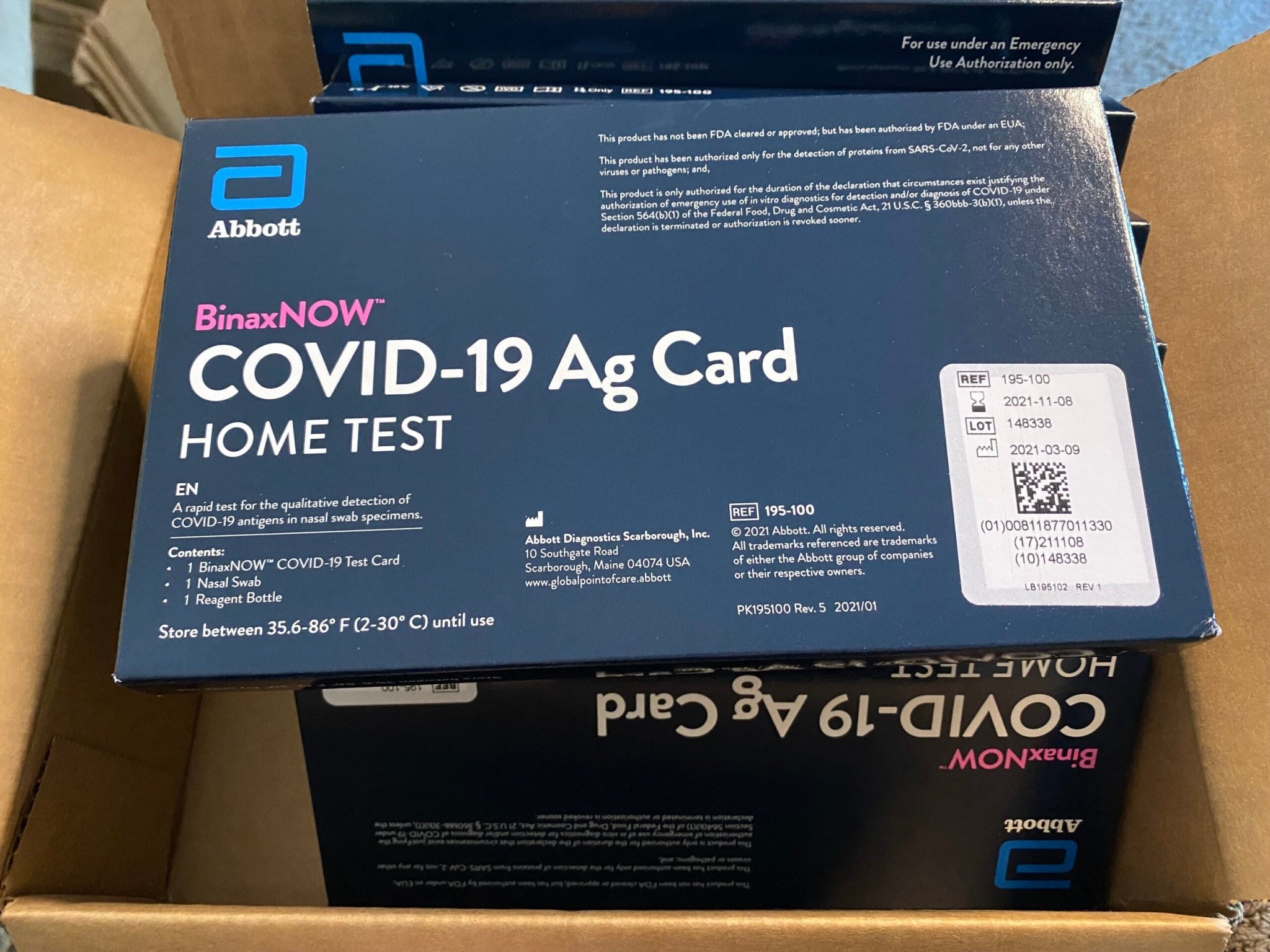 International travelers catch a break as FDA extends expiration date for at-home COVID-19 test