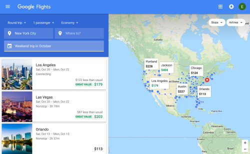 Google Flights Introduces 2 New Features to Help You Find the Cheapest Fares for Holiday Travel