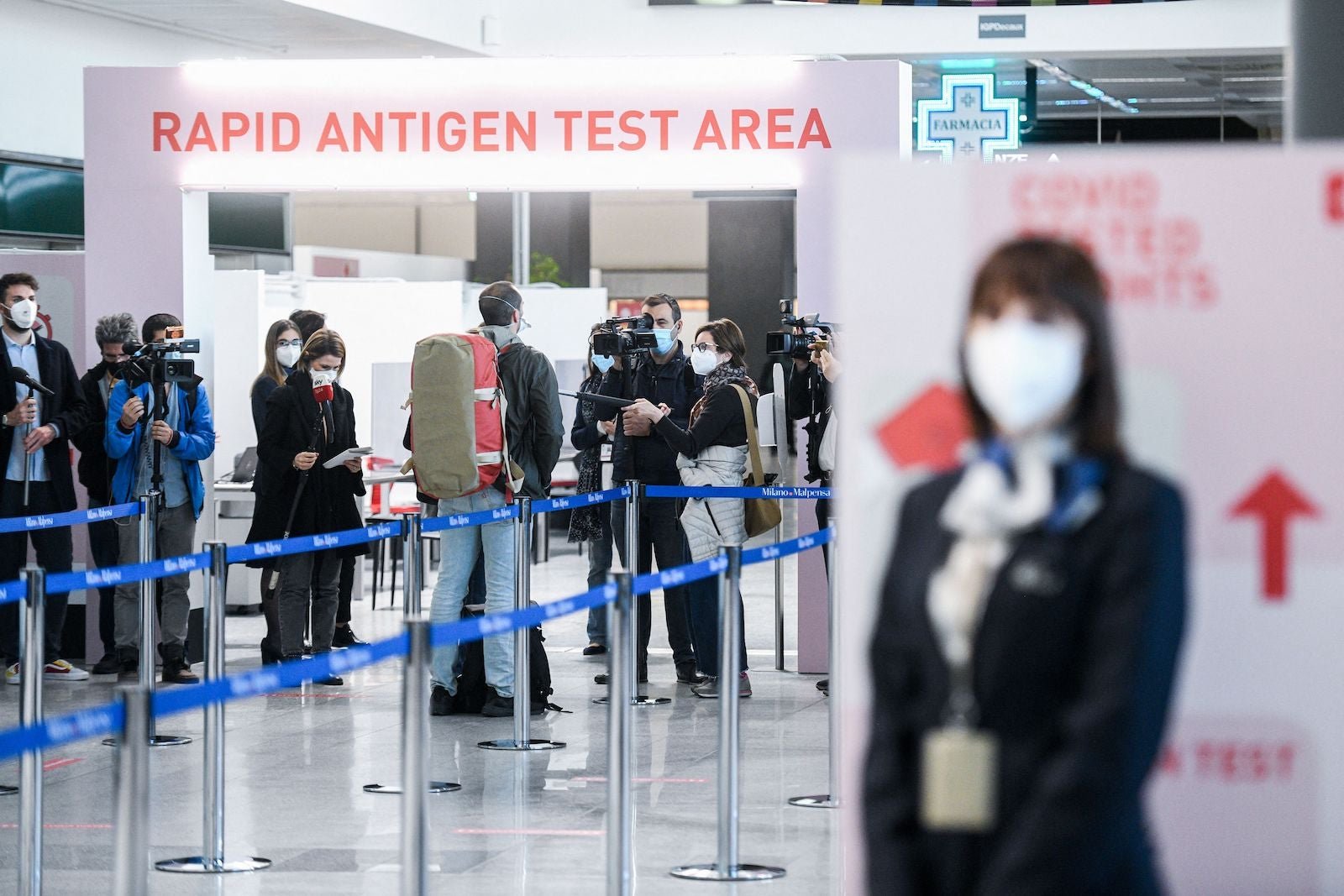 The U.S. implemented stricter testing requirements for all inbound air travelers