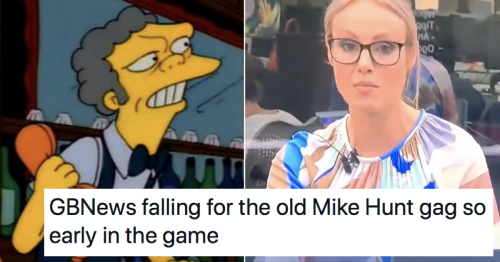 ‘Mike Hunt’ wasn’t the only prankster trolling GB News and it’s childish but very funny
