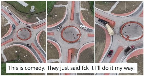 Rural Kentucky finally got a roundabout and it went as well as you’d expect