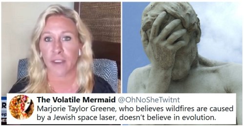 Republican Marjorie Taylor Greene thinks Covid is a bioweapon because evolution ‘isn’t real’