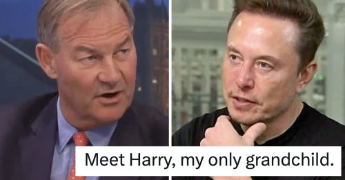Rupert Lowe shared a picture of his grandkid and Elon Musk’s especially freaky reply had people weirding out into next week