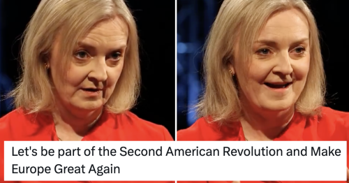 Liz Truss told America we want a Trump-style revolution over here and these Brits were only too happy to put everyone straight