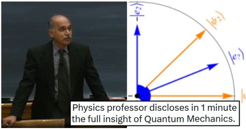 This 1-minute explainer of quantum mechanics by a Yale professor is an unexpectedly funny introduction to the topic