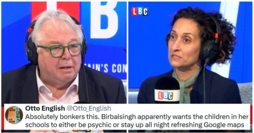 Katharine Birbalsingh’s rule about punctuality managed to make Nick Ferrari look like the voice of reason