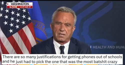 RFK Jr. wants phones banned from schools – but not for any of the reasons you might think