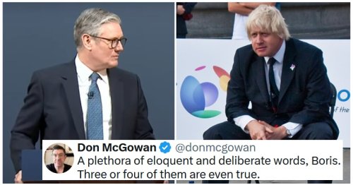 Boris Johnson tried to paint Keir Starmer’s EU deal as a betrayal, and got owned into next year