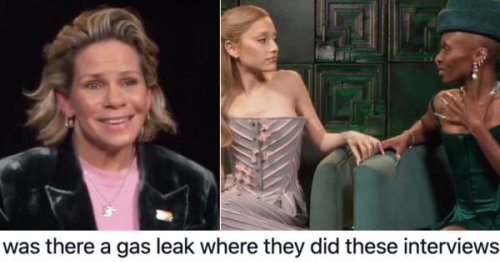 This interview with the stars of ‘Wicked’ is going viral because nobody has a clue what anyone is talking about