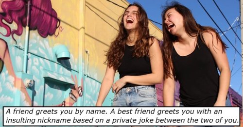 The differences between a Friend and a Best Friend
