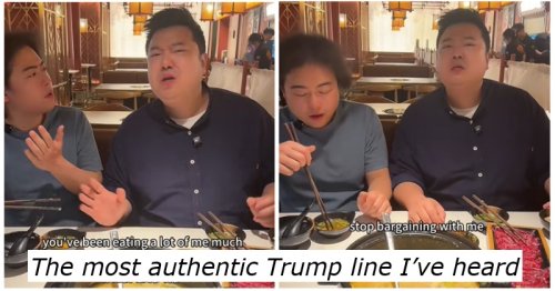 ‘Chinese Trump’ absolutely nails how the President is stoking his tariff wars, via this hilarious parody