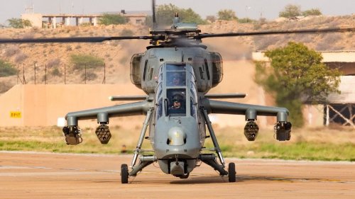 Prachand, India's new Light Combat Helicopter, doesn't yet have main arsenal or protection suite
