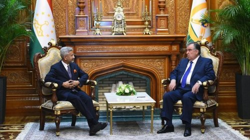 Ahead of SCO summit, Jaishankar meets Tajikistan's top leadership over Afghan situation