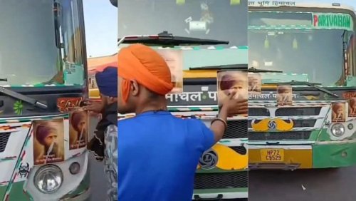 As Bhindranwale flag row intensifies, Himachal road transport body curtails bus services to Punjab