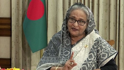Sheikh Hasina battling ‘India Out’ campaign with Indian saree. But has she made it worse?