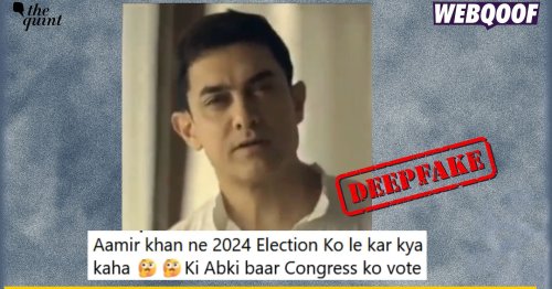 2024 Lok Sabha Elections: Another Edited Video of Aamir Khan Goes Viral