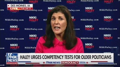 2024 GOP candidate Nikki Haley: “A vote for President Biden is actually a vote for President Harris."
