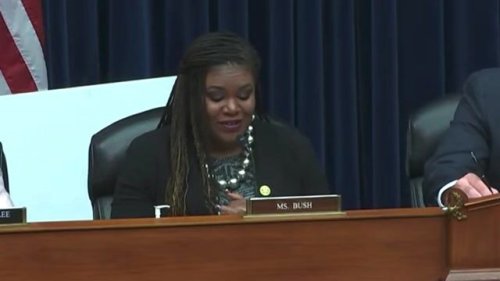 Rep. Cori Bush (D-MO): “Students being murdered at their desks is not enough for [the GOP] to value lives over toys.”