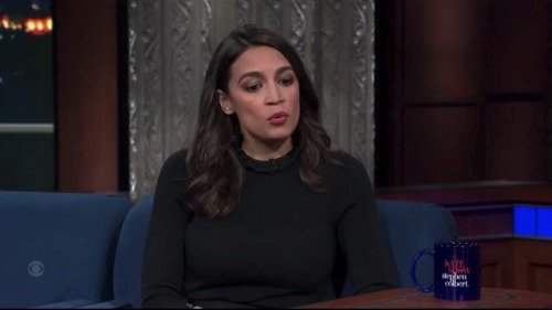 Rep. Ocasio-Cortez (D-NY) says members of Congress who sought pardons from Trump should be expelled.