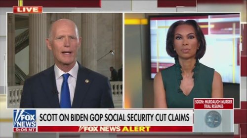 Sen. Rick Scott (R-FL): "I don't know one Republican, including me, that would ever cut Medicare."