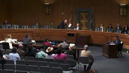 In a hearing for people with disabilities, Sen. Fetterman (D-PA) gets emotional and addresses those who mock his speech.