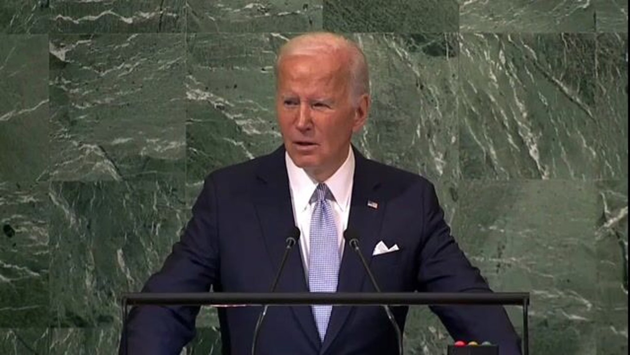 President Biden addresses the competition between the U.S. and China.