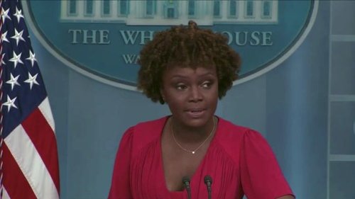 Press Sec. Jean-Pierre: "I am a Black, gay, immigrant woman, the first of all three of those to hold this position.”