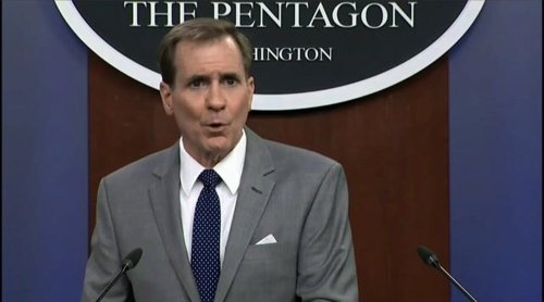 Pentagon Spokesperson John Kirby says Russia is "weaponizing food" by blocking grain shipments exported from Ukraine.