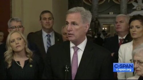 Speaker McCarthy asked about the “Parents Bill of Rights” potentially opening the door to bullying of trans children.