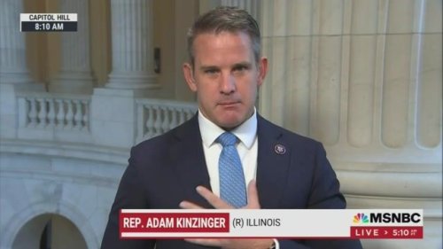 Rep. Adam Kinzinger (R-IL) says there will be "a lot more evidence" against Trump at the next 1/6 committee hearing.