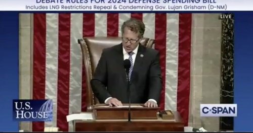 216-212: The House GOP again fails to clear a procedural vote on Pentagon funding, a big setback for Speaker McCarthy.