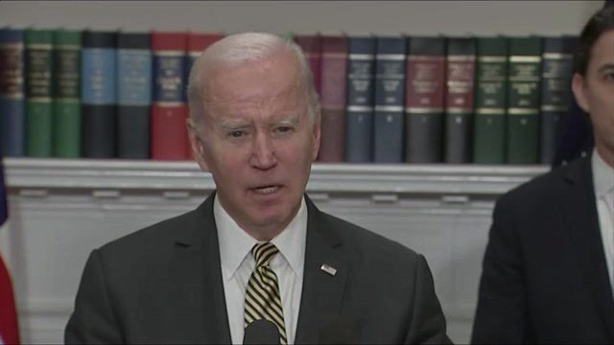 Biden announces the Dept. of Energy will release another 15 million barrels of oil from the Strategic Petroleum Reserve.